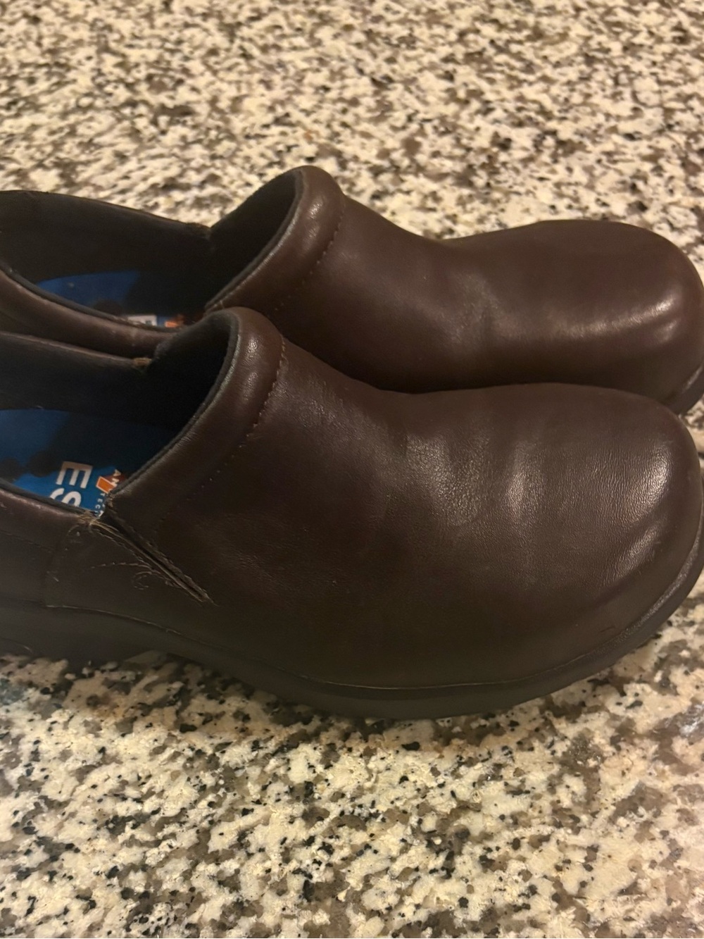Timberland Pro PSD Anti fatigue Women's Brown Slip-On Leather Loafers